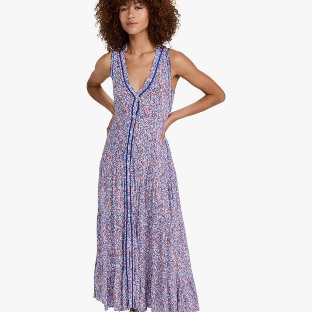 Poupette St. Barth Nana Long Dress Medium